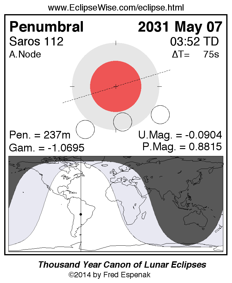 eclipse map