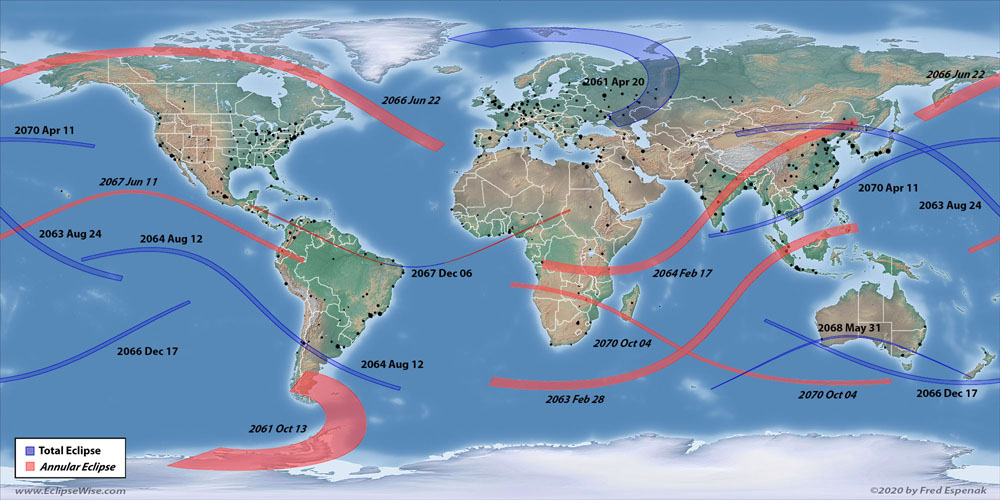 eclipse map