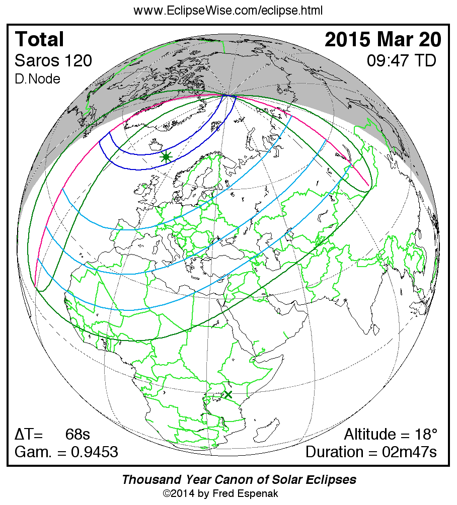 eclipse map