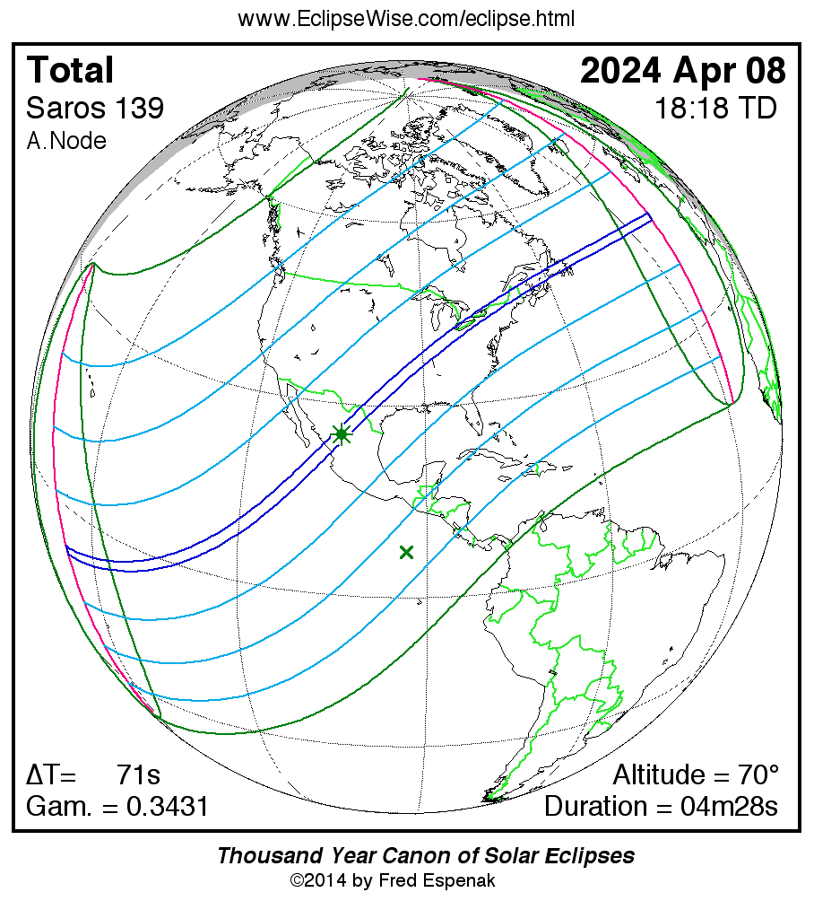 eclipse map