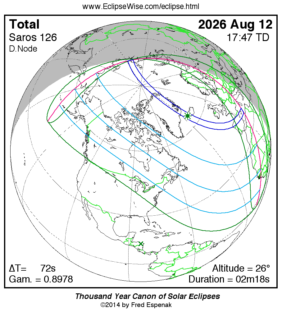 eclipse map