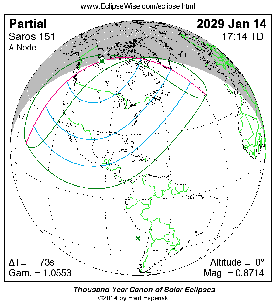 eclipse map