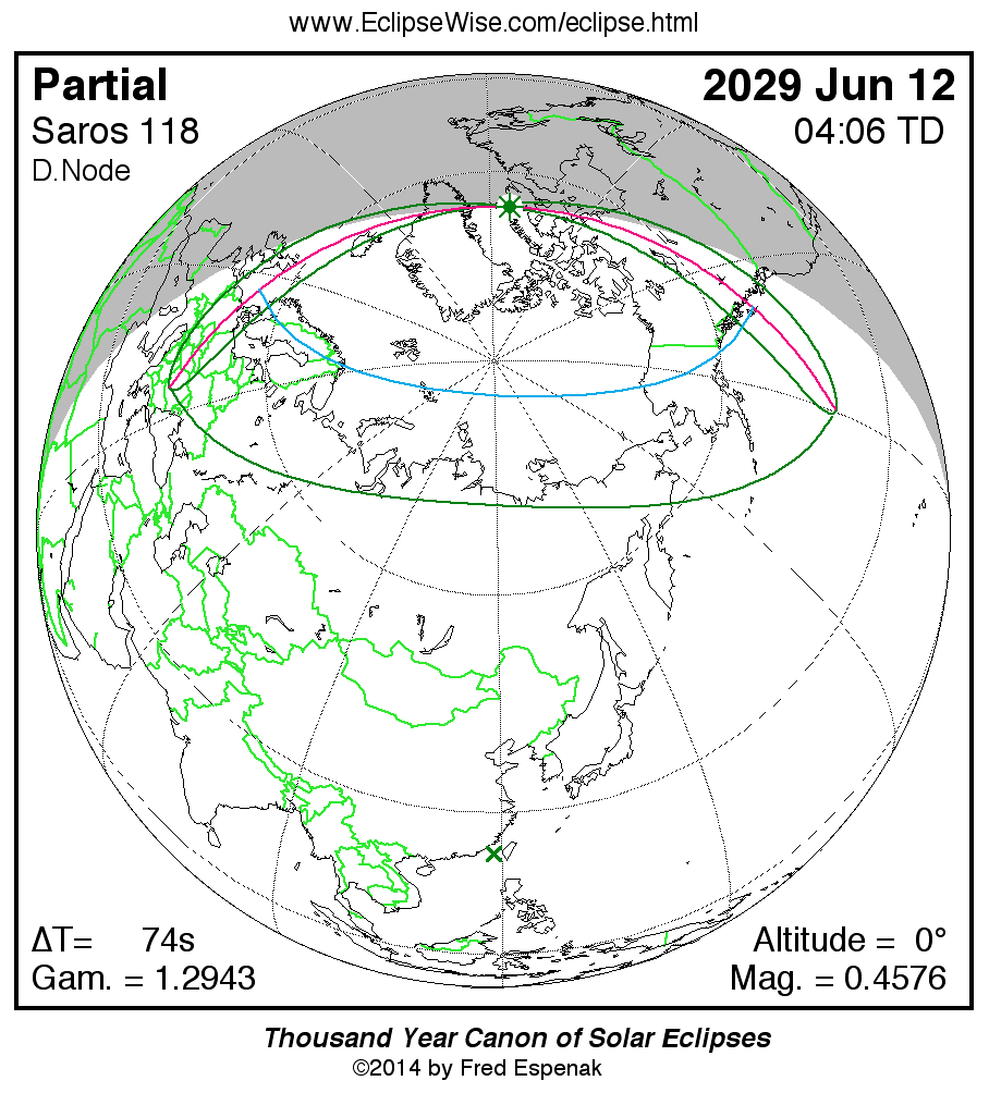 eclipse map