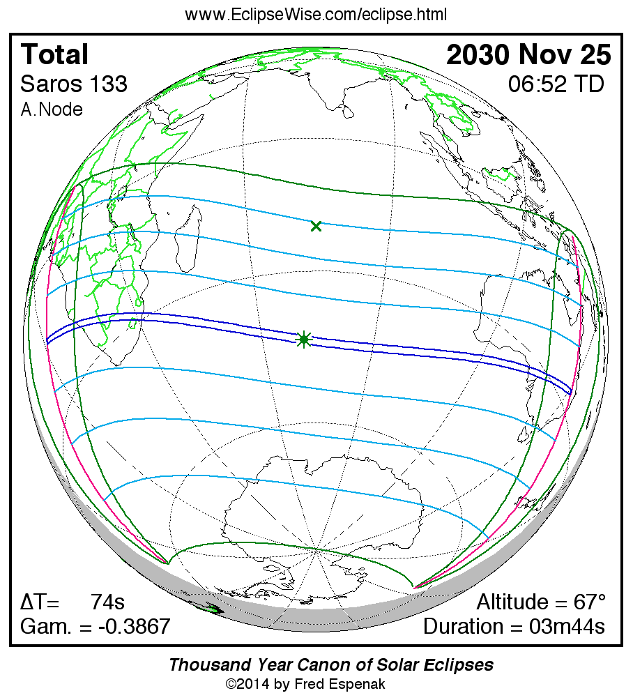 eclipse map