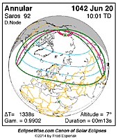 eclipse map