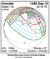 eclipse map