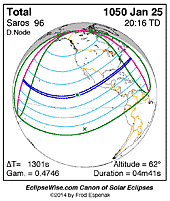 eclipse map