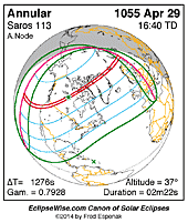 eclipse map