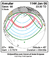 eclipse map