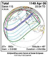 eclipse map