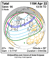 eclipse map