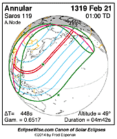 eclipse map