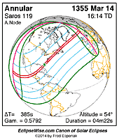 eclipse map