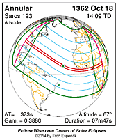 eclipse map