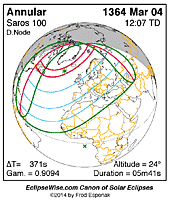 eclipse map