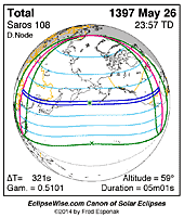 eclipse map