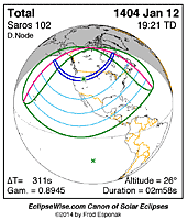 eclipse map