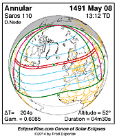 eclipse map