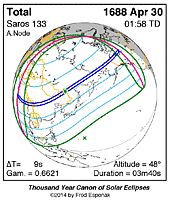 eclipse map