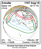 eclipse map