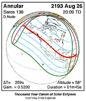 eclipse map