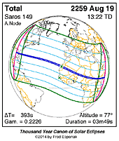 eclipse map