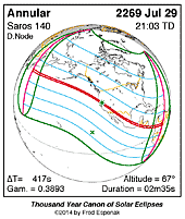 eclipse map