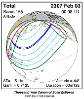 eclipse map