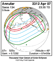 eclipse map