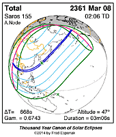 eclipse map