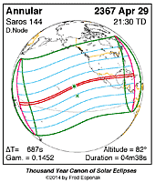 eclipse map