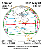 eclipse map