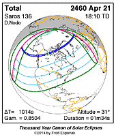 eclipse map