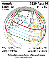 eclipse map