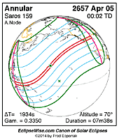 eclipse map