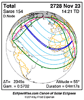 eclipse map