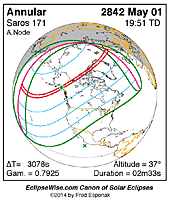 eclipse map