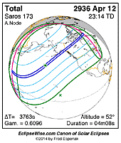 eclipse map